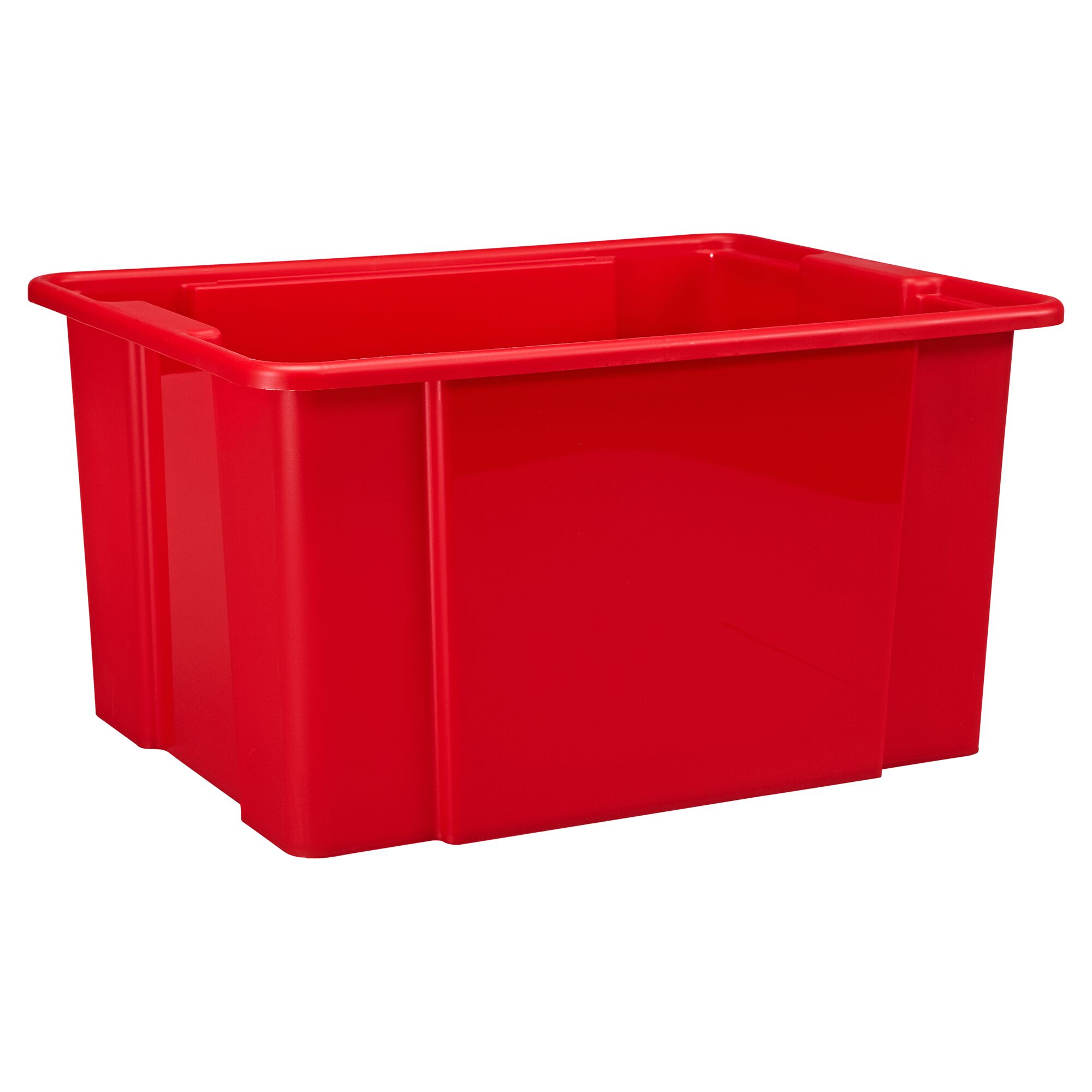 Rote Aufbewahrungsbox