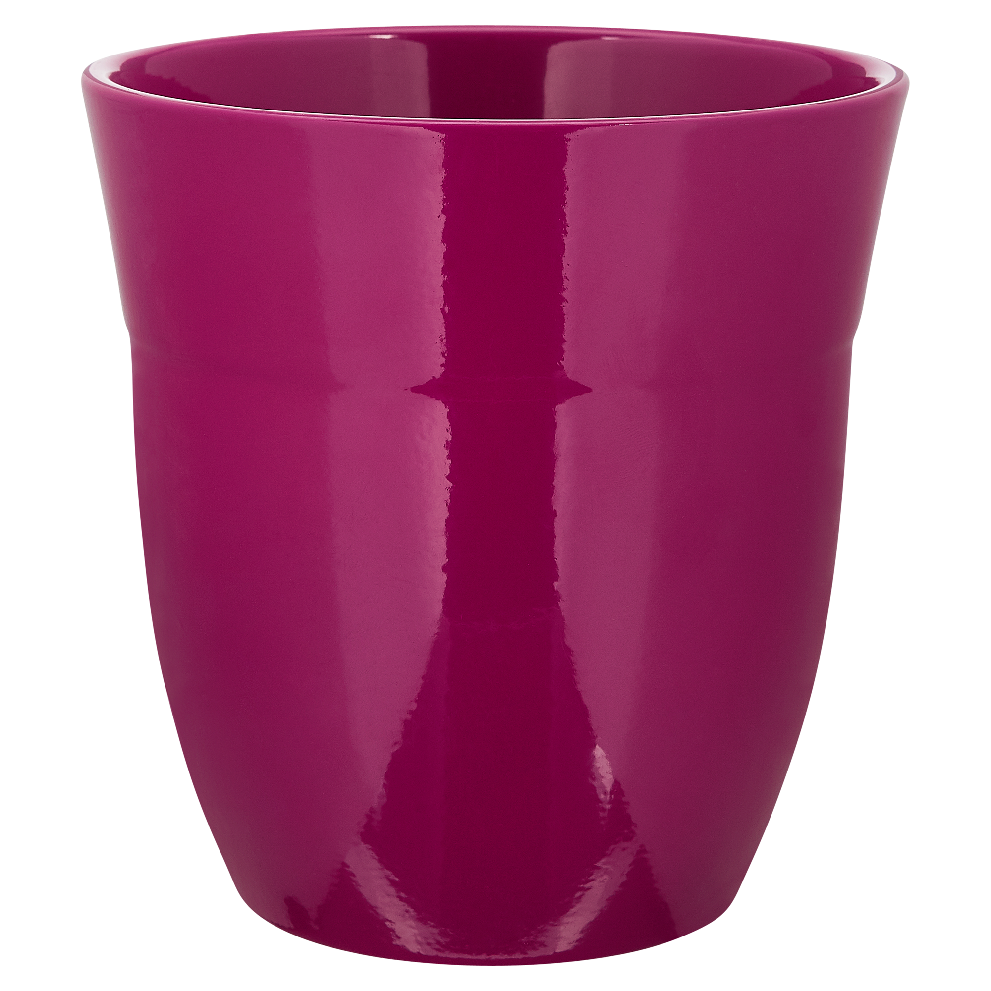 Übertopf "Melrose" Keramik Ø 14 cm brombeerfarben