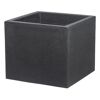 Pflanzwürfel 'C Cube' Stony Black 38 x 33 cm