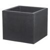 Pflanzwürfel 'C Cube' Stony Black 28,5 x 27 cm
