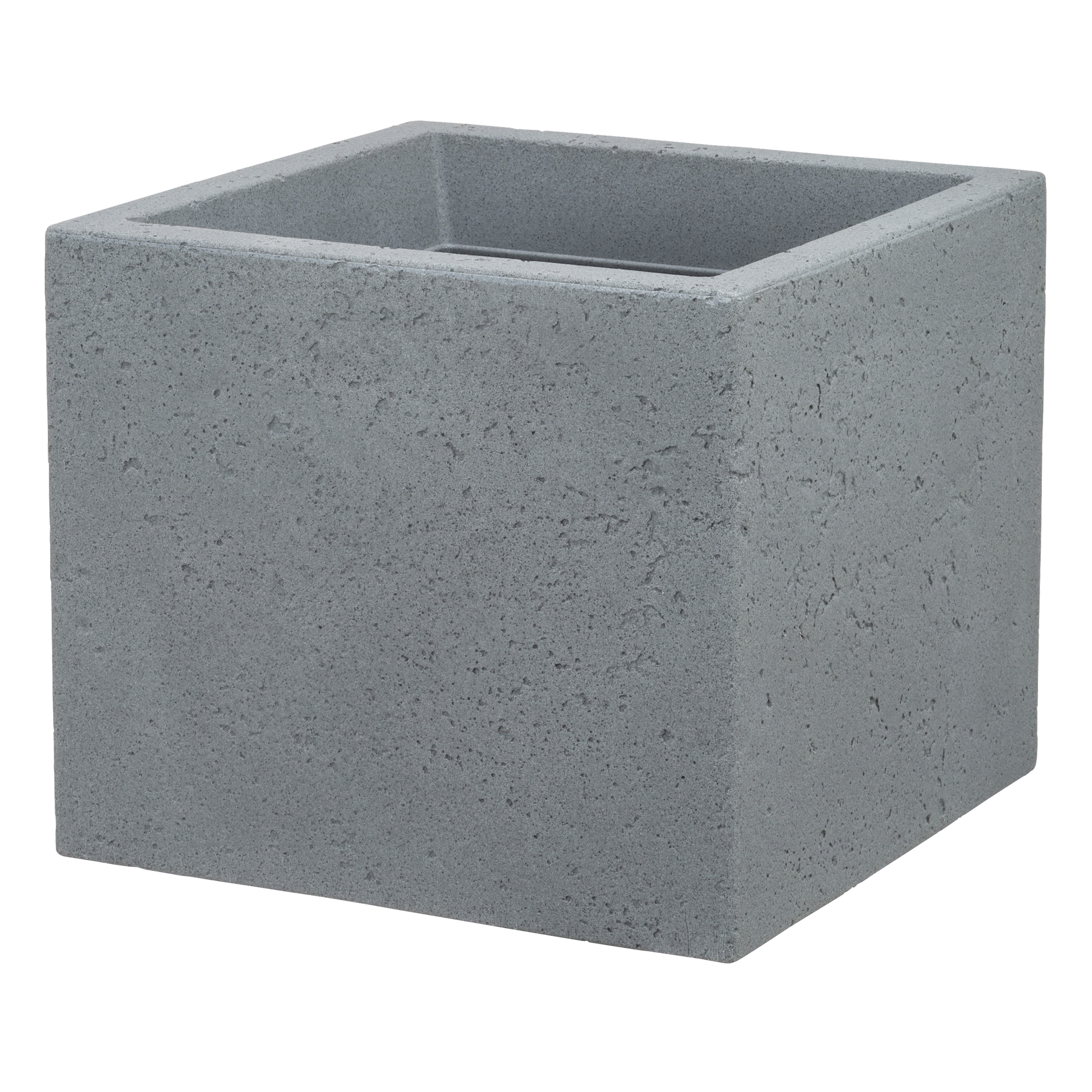 Pflanzwürfel 'C Cube' Stony Grey 28,5 x 27 cm