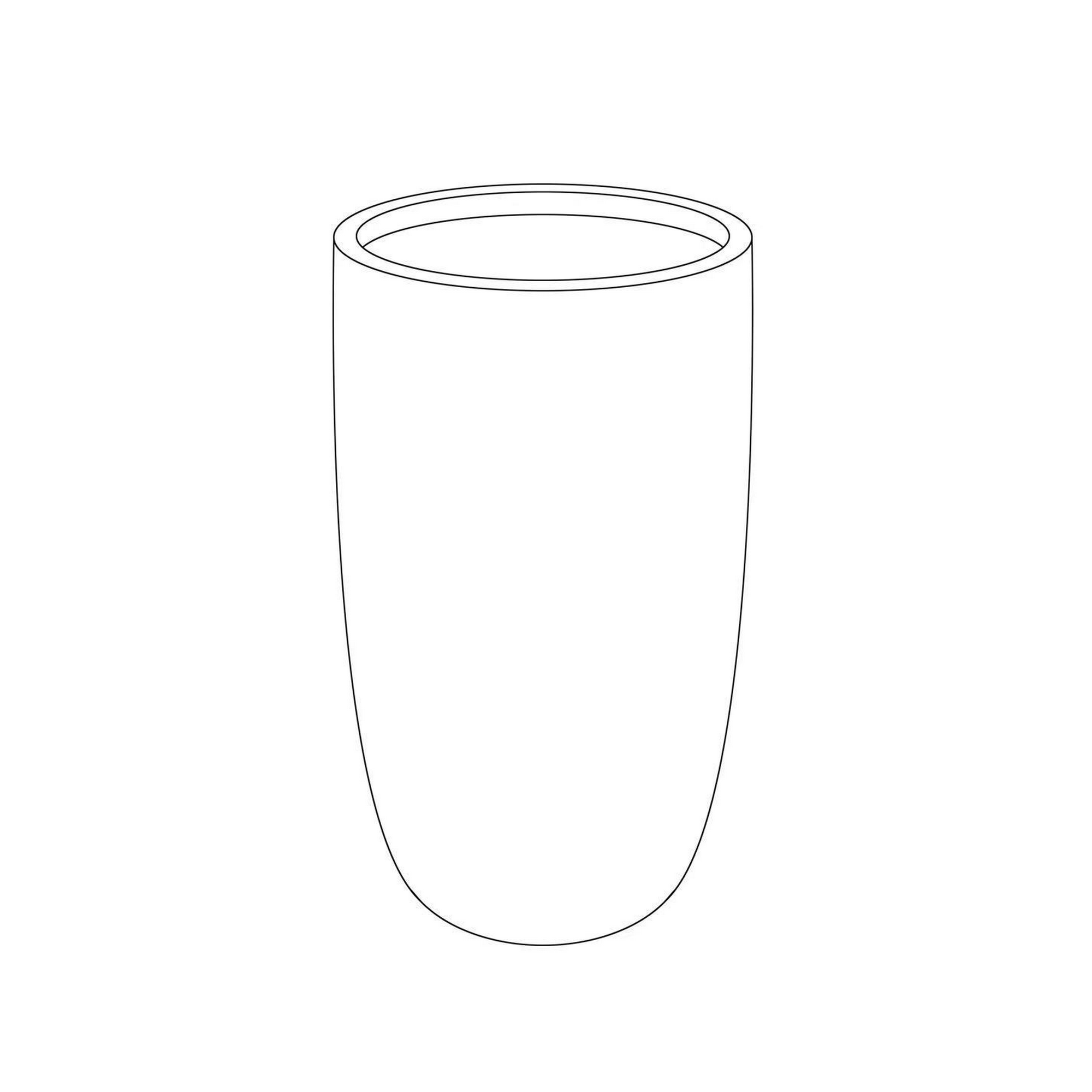 Graue Pflanzvase Aragaz