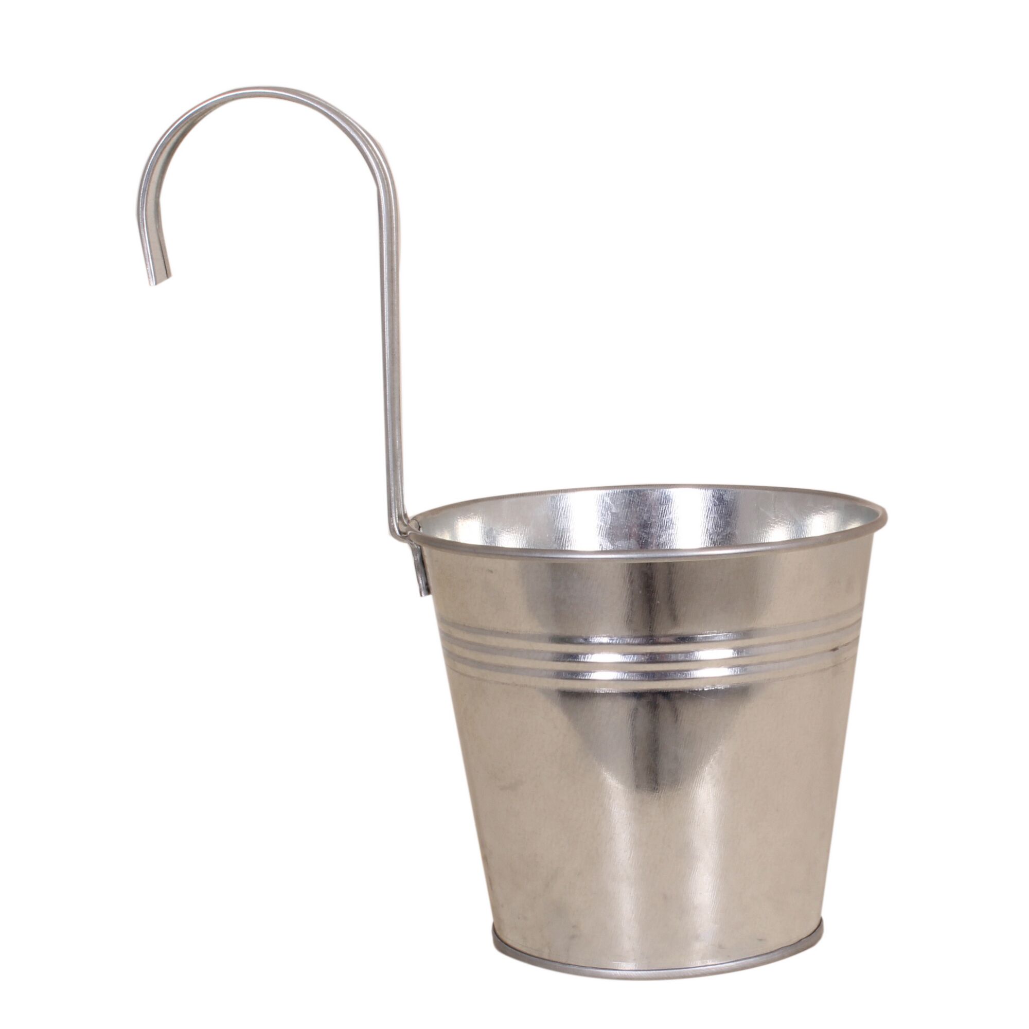 Zink Hängetopf 14 cm