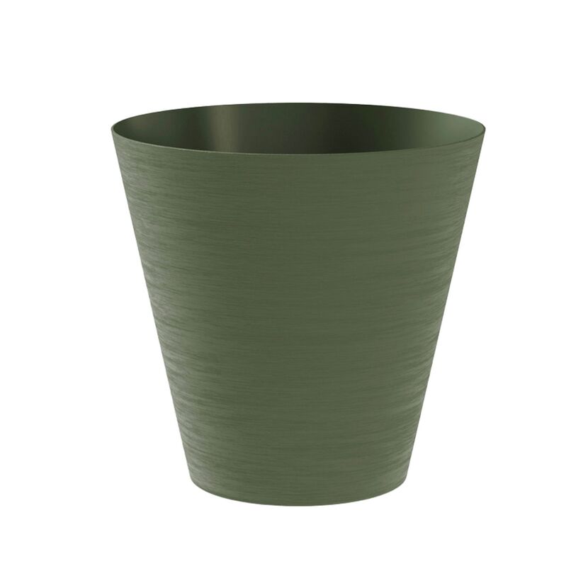 Grüner Übertopf Hoop 16 cm