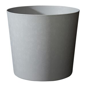 Pflanzgefäß 'Element' betongrau Ø 40 x 32 cm