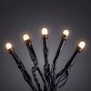 Lichterkette mit fünf eingeschalteten LEDs