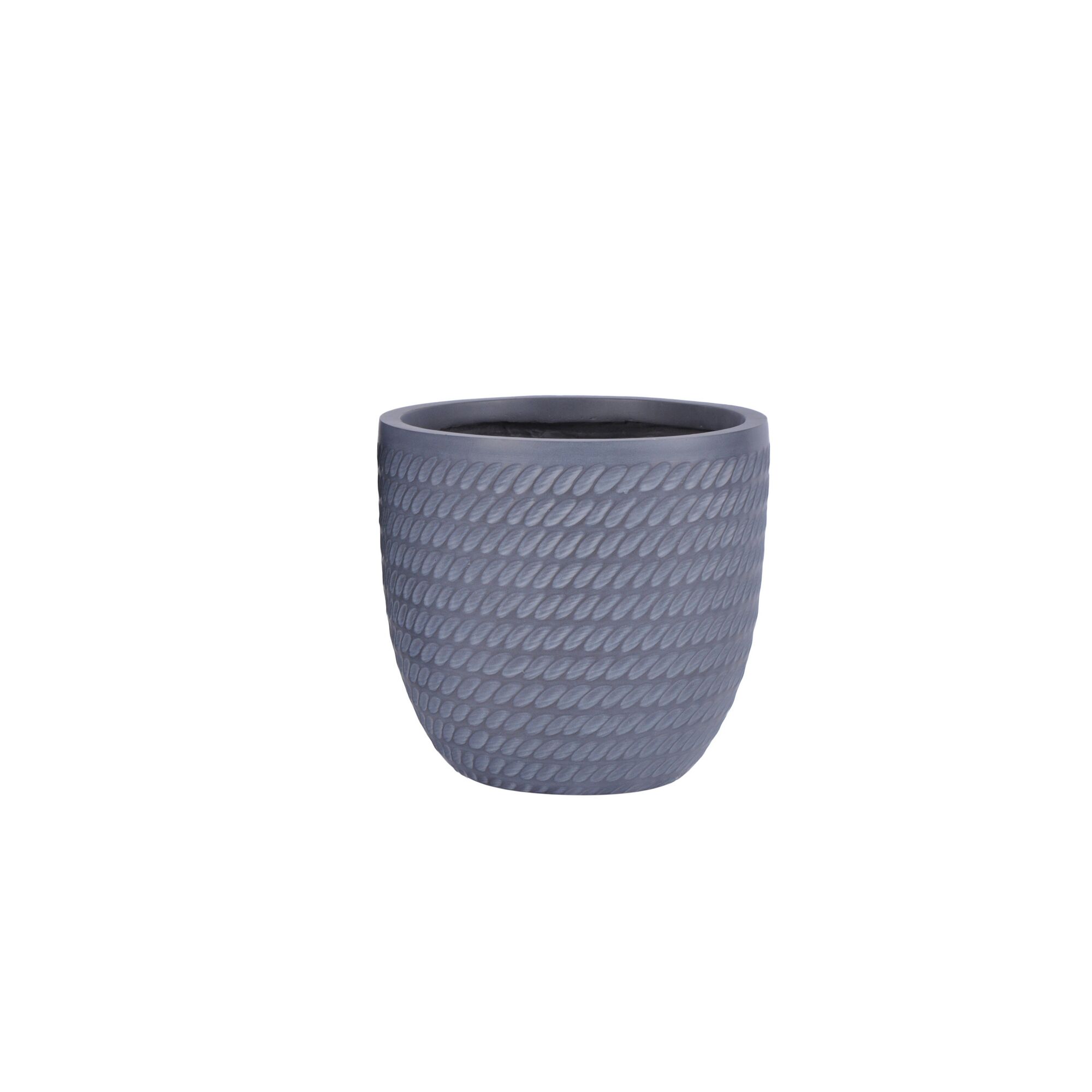 Graues Pflanzgefäß Pacaya D37cm