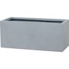 Grauer Pflanzkasten Palomo 50x21cm