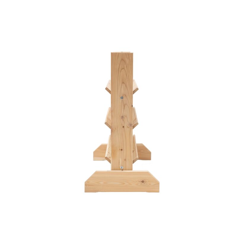 Kräuterregal 'Viktoria L' Holz natur mit Rankgitter 50 x 80 x 95 cm