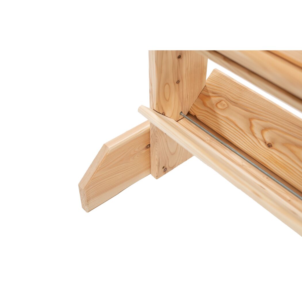 Kräuterregal 'Viktoria XL' Holz natur mit Rankgitter 50 x 80 x 140 cm