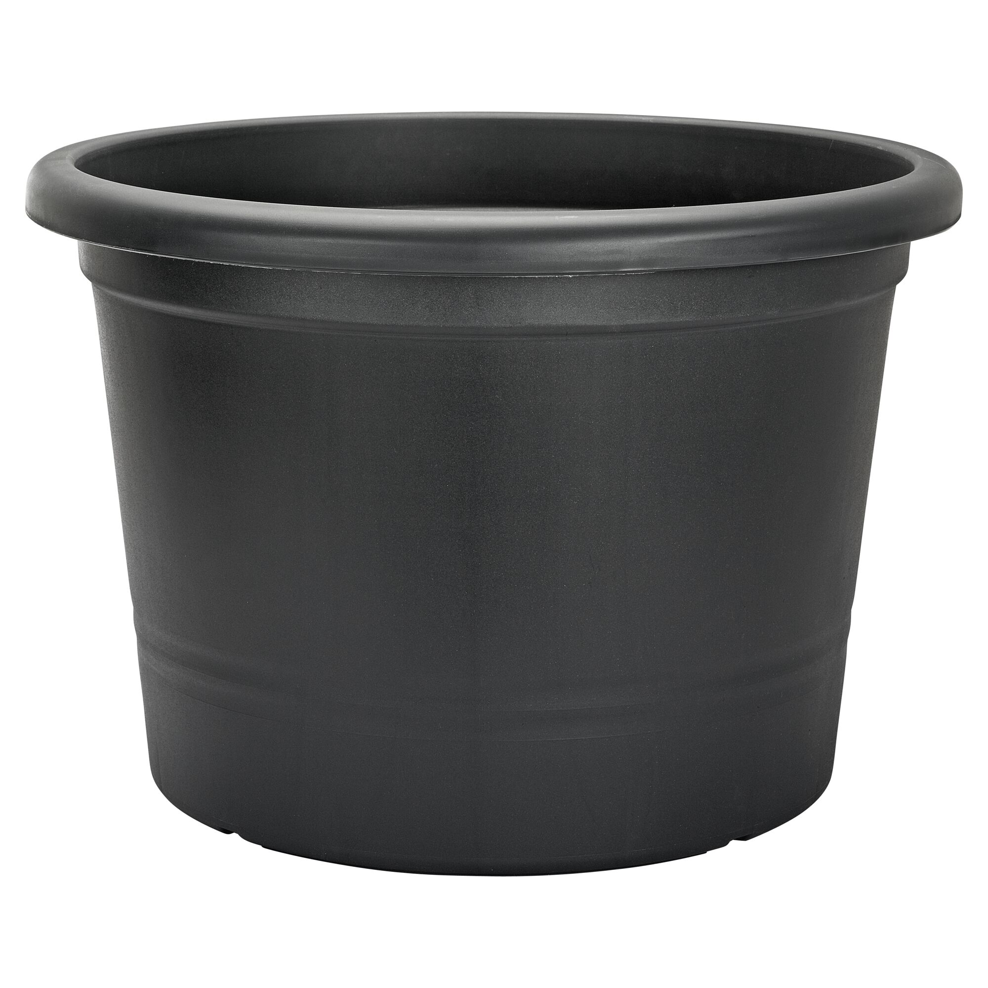 Anthrazitfarbener Pflanzkübel Montana