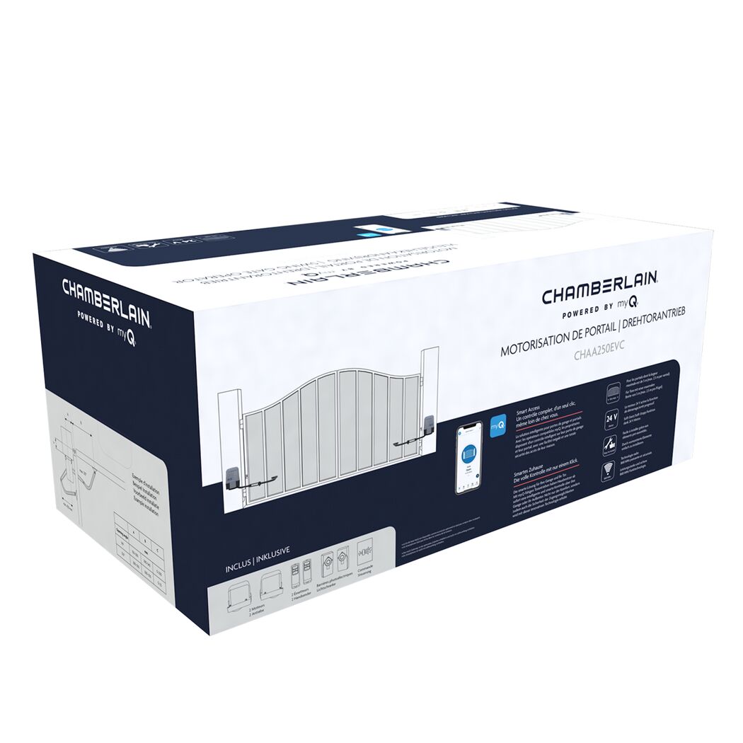 Chamberlain Drehtorantrieb CHAA250EVC Verpackung