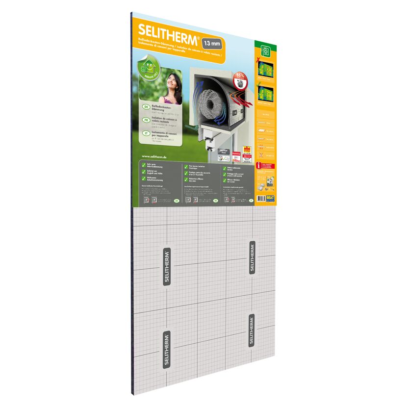 SELITHERM Rollladenkasten-Dämmung 13 mm