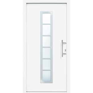 Aluminium-Haustür "A04" 98x208 weiß