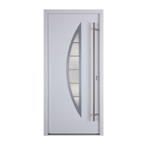 Aluminium-Haustür "A06" 98x208 weiß