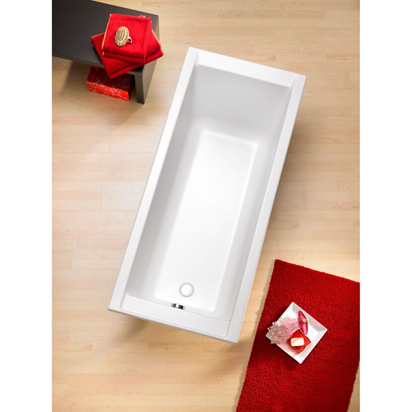 Badewanne Costa, 170 x 75 cm, weiß