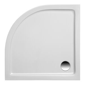 Viertelkreis-Duschtasse weiß 90 x 90 x 4 cm