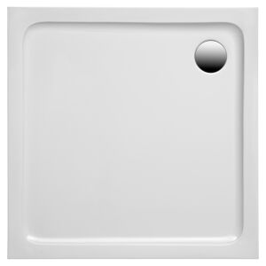 Quadratische Duschtasse 80 x 80 cm weiß