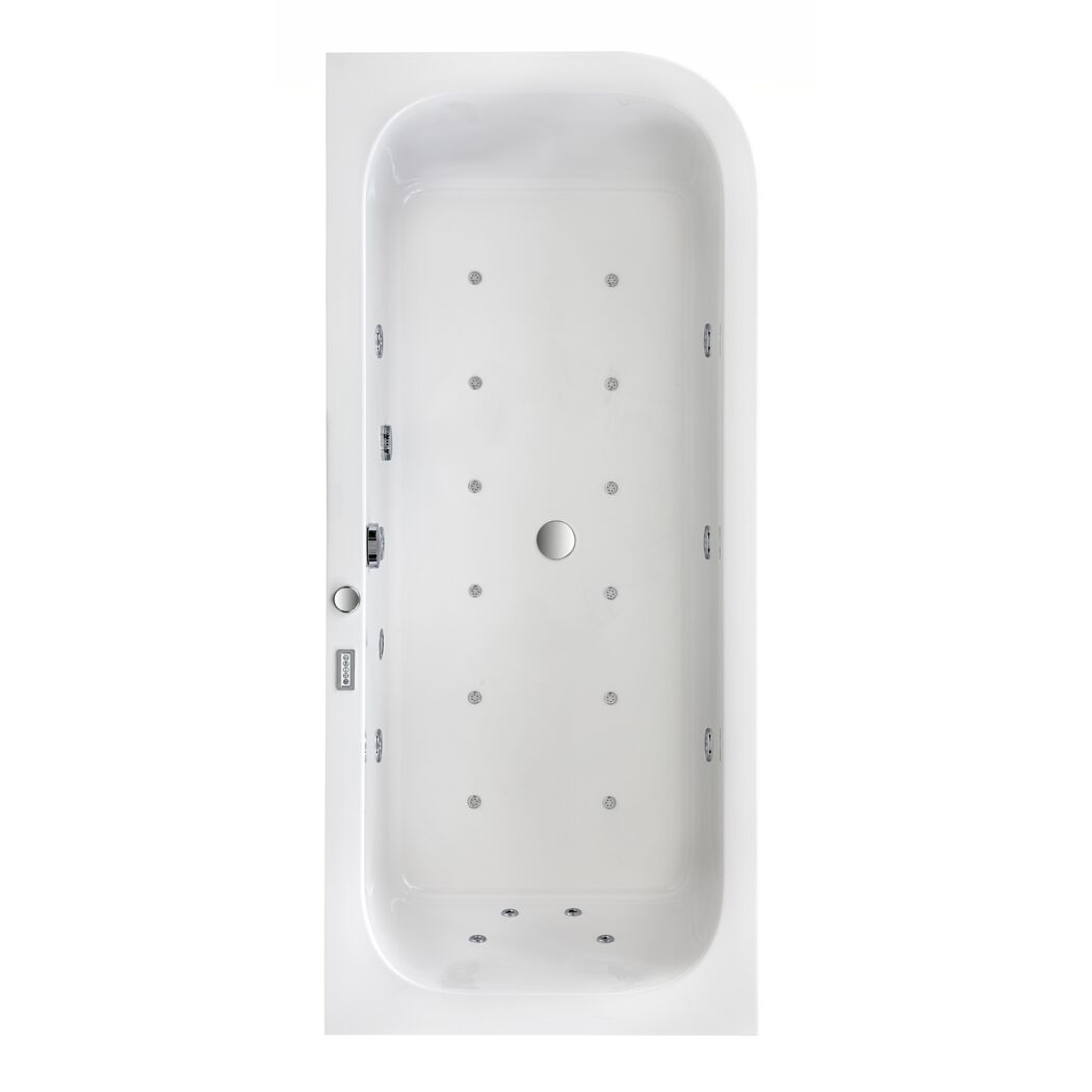 Whirlpool-Badewanne mit Düsen