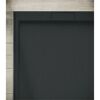 Duschwanne Zona anthrazit mit Ablauf