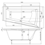 Verkleinertes Bild von Whirlpool-Komplettset 'Galia I' Modell A 160 x 100 x 51 cm
