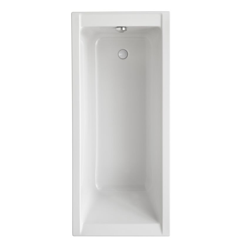 Weiße Badewanne