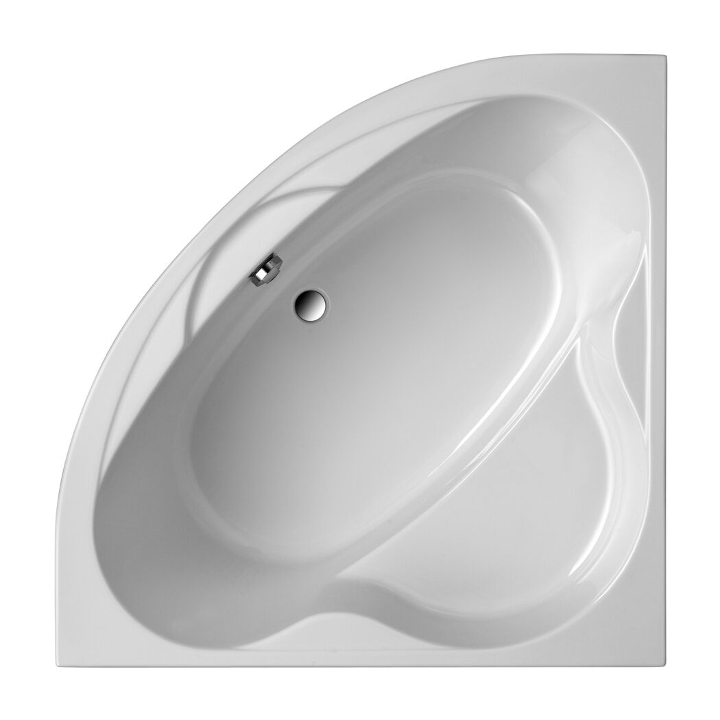 Eckbadewanne Siam, weiß