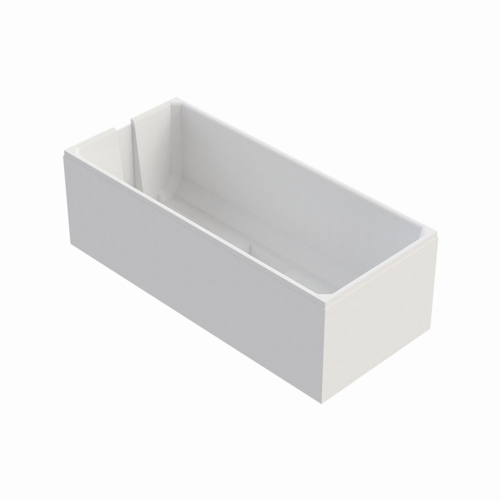 Weißer Wannenträger