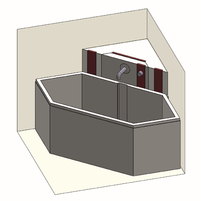 Eckbadewanne Sierra