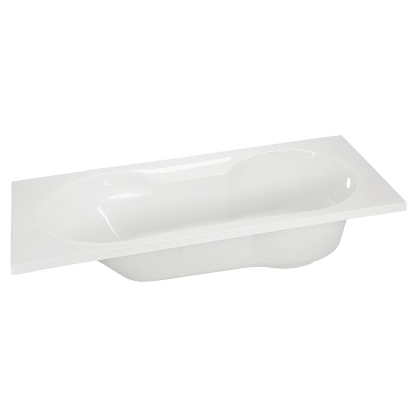 Weiße Badewanne Nixe 170 x 75 cm
