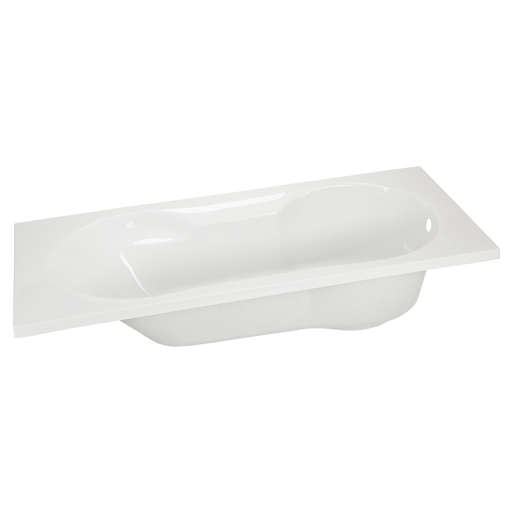 Weiße Badewanne Nixe 170 x 75 cm