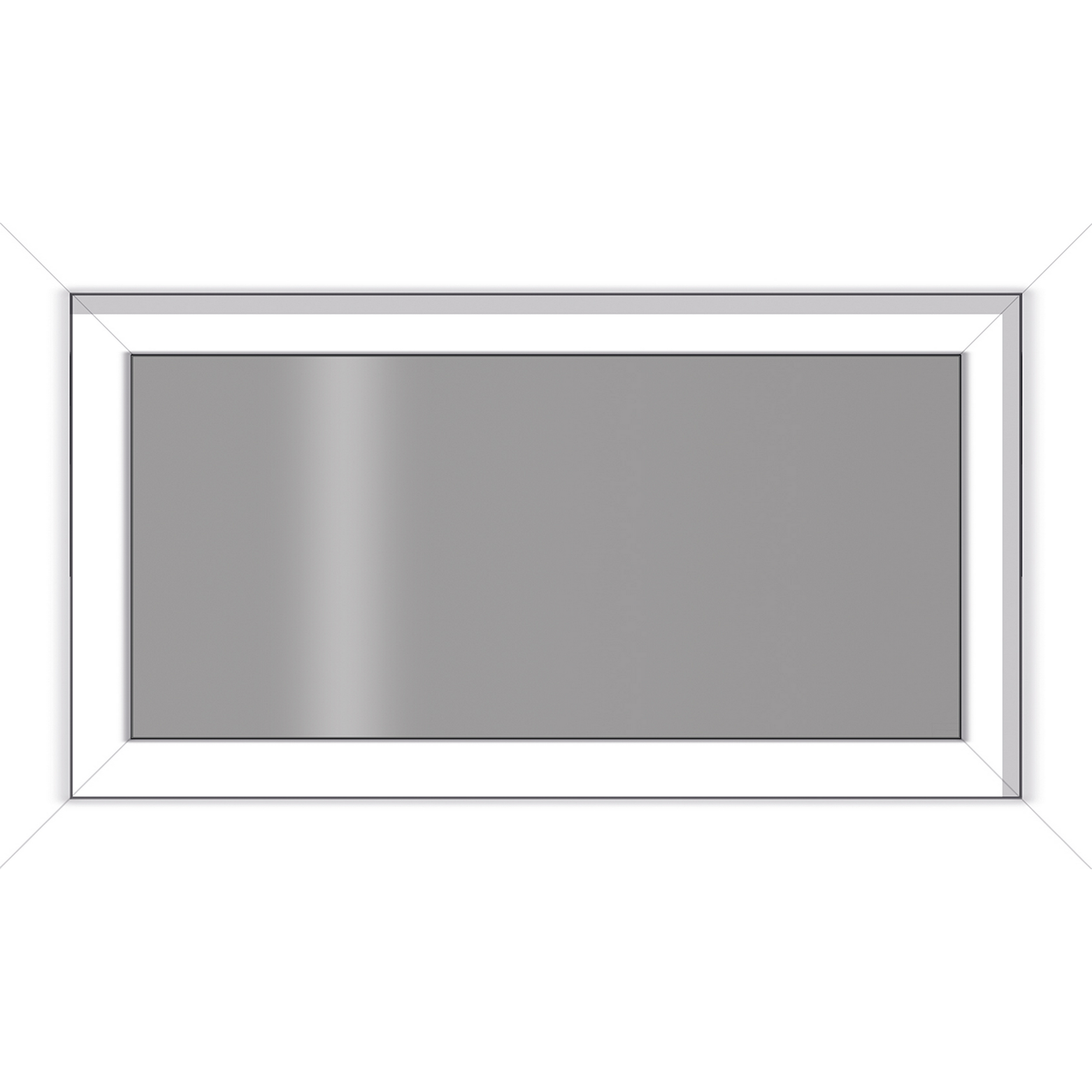 Kunststofffenster weiß 100 x 60 cm, 3-fach Verglasung + product picture