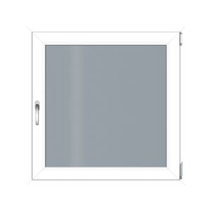Kunststofffenster 500 x 500 mm weiß DIN rechts