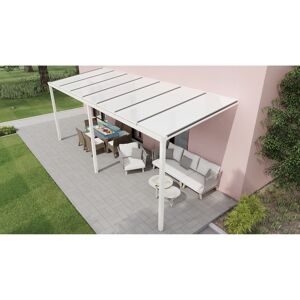 Terrassenüberdachung 'Easy Edition' 700 x 250 cm Polycarbonat opal weiß