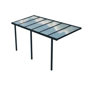 Terrassenüberdachung 'Easy Edition' PC-Opal, anthrazit, 600 x 300 cm