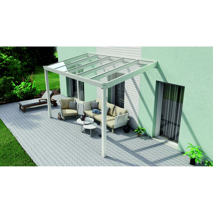 Terrassendach Legend mit Glasdach