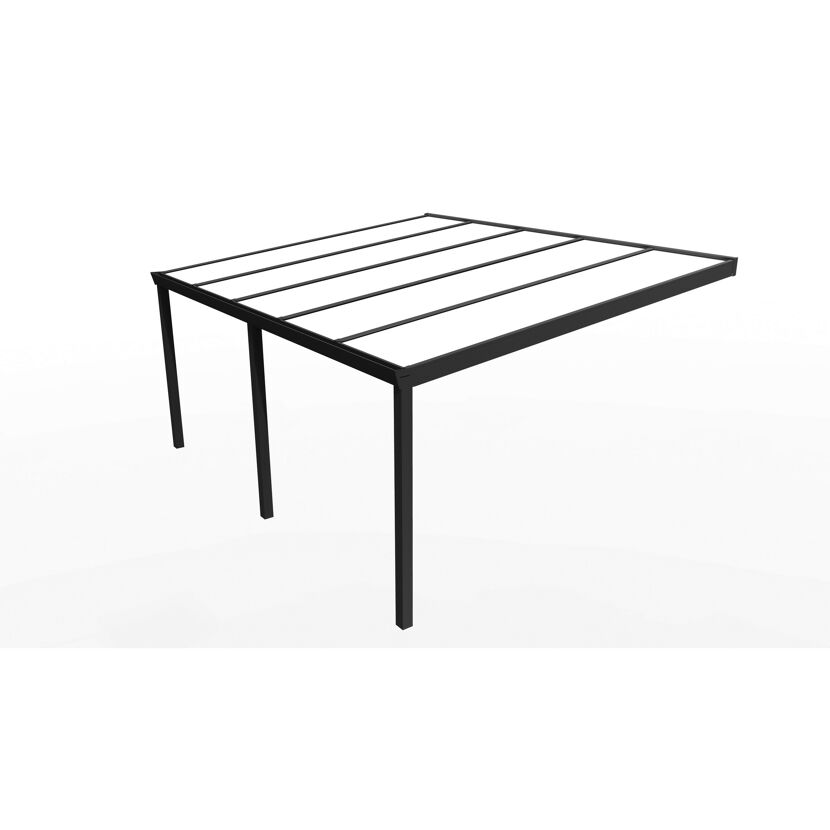 Terrassendach Legend 5 x 4,5 m anthrazit