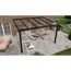 Terrassendach Legend mit Gartenmöbeln und Sonnenschutz