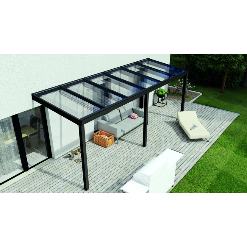 Terrassendach Legend mit Sofa und Liege