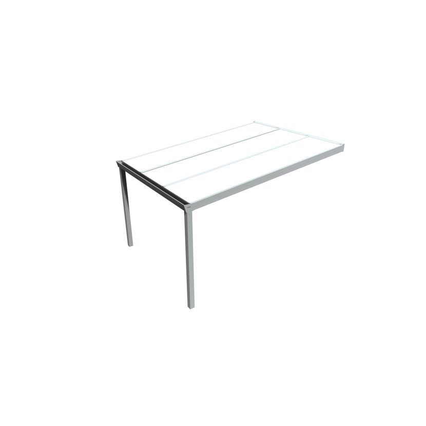 Terrassendach Legend grau Poly opal