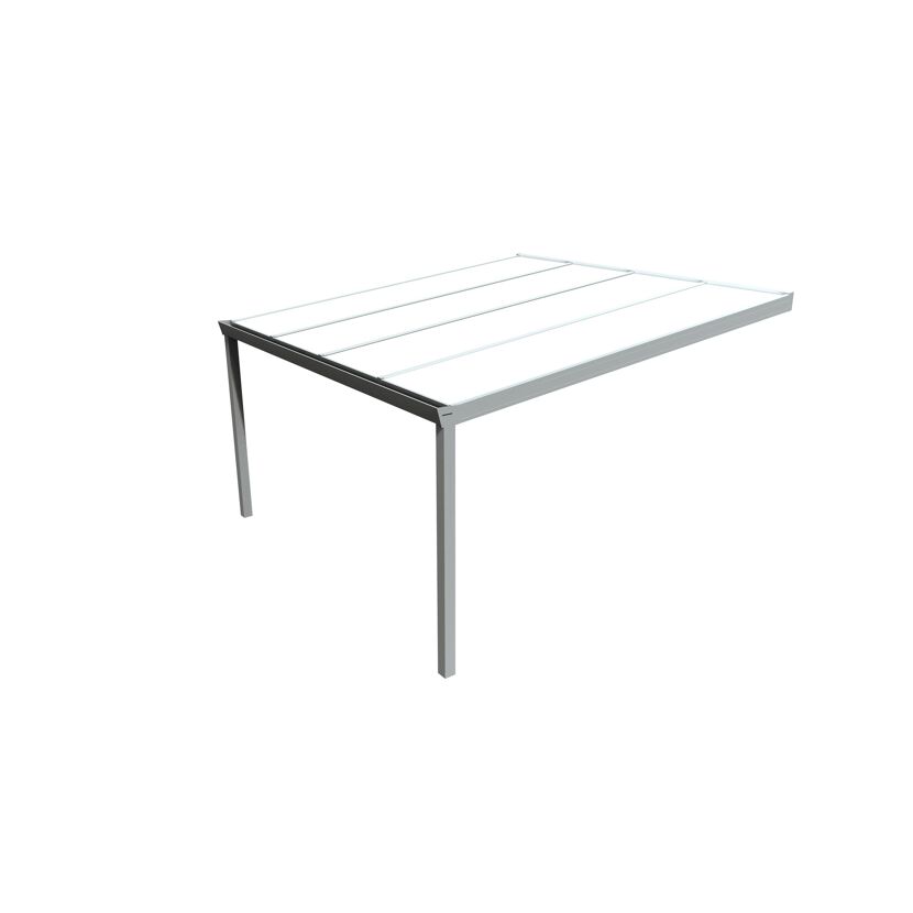 Terrassendach Legend grau Poly opal