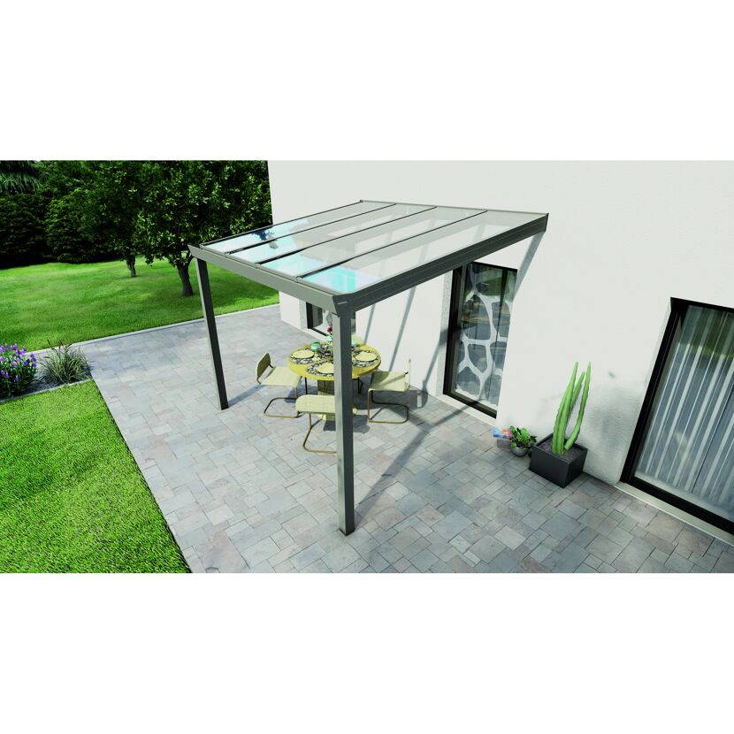 Terrassendach Legend mit Glasdach