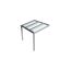 Terrassendach Legend grau mit Polycarbonatdach