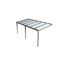Terrassendach Legend grau mit Polycarbonatdach
