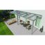 Terrassenüberdachung 'Legend Edition' 700 x 300 cm Polycarbonat klar grau