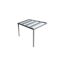 Terrassendach Legend grau mit Polycarbonatdach