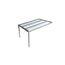 Terrassendach Legend grau mit Polycarbonatdach