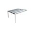 Terrassendach Legend grau mit Polycarbonatdach