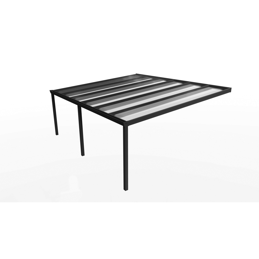 Schwarzes Terrassendach Legend