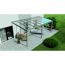 Terrassendach Legend mit Glasdach